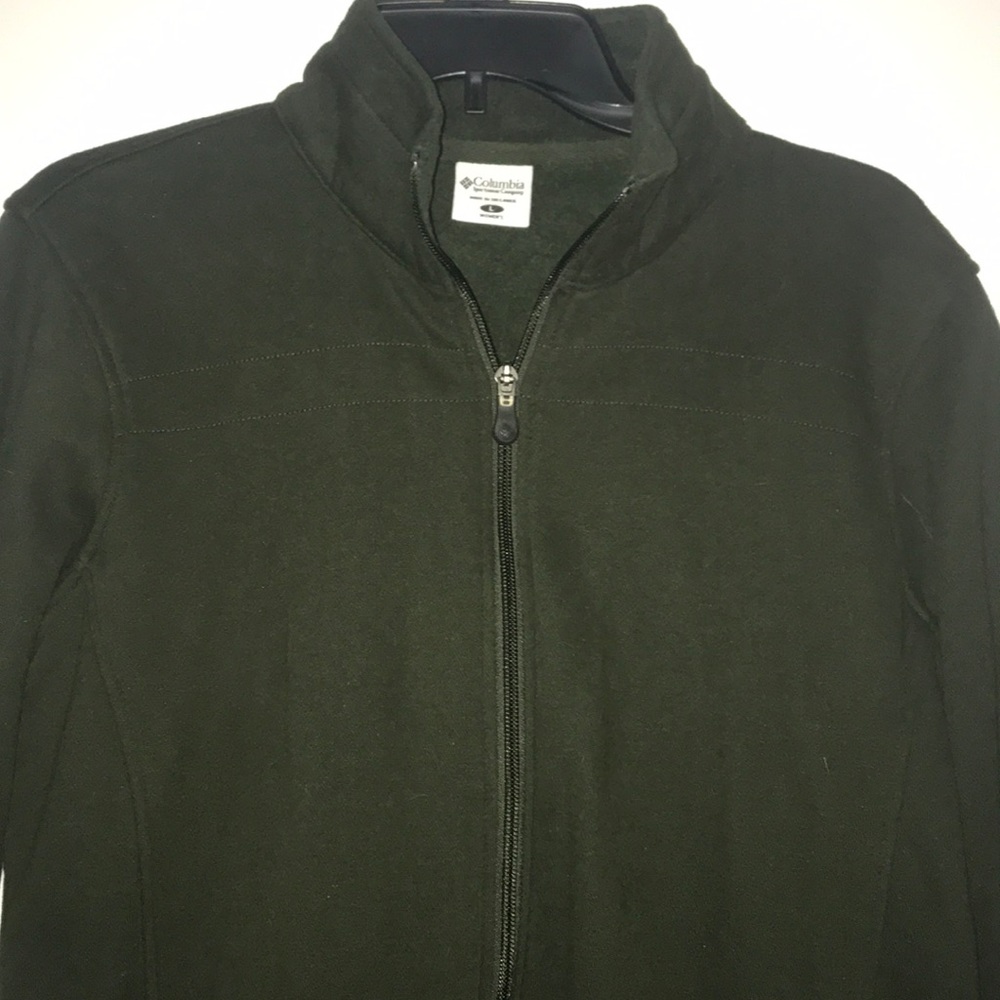LIKE NEW! Columbia large olive green jacket! - Picture 3 of 7